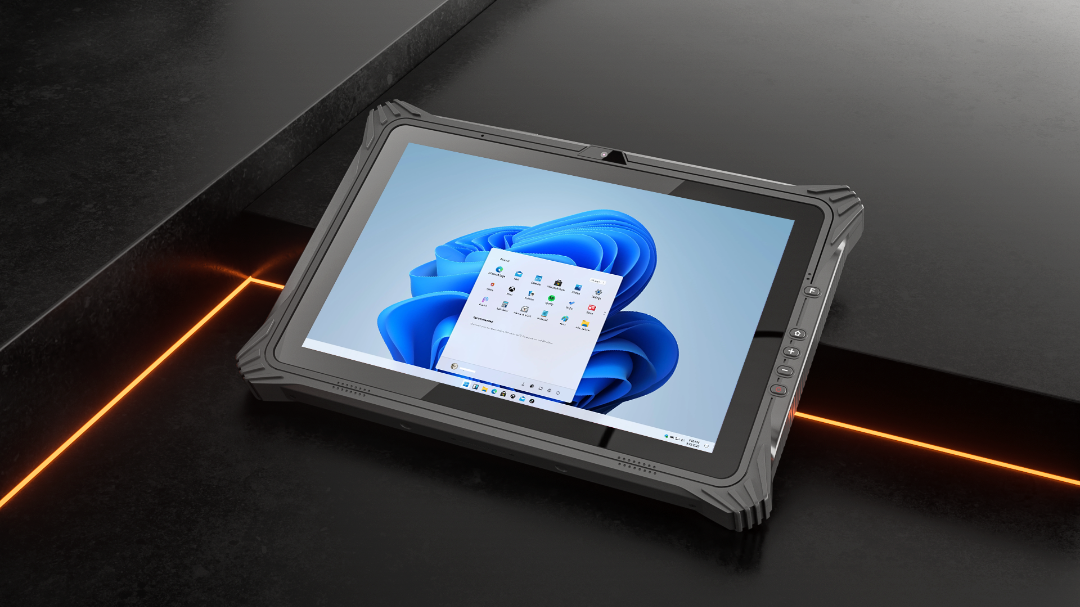 Emdoor EM-I20A est adaptable Tablette robuste extérieure avec intégration AI Sur mesure pour des réglages rigoureux comme Solutions d'arpentage de voie ferrée