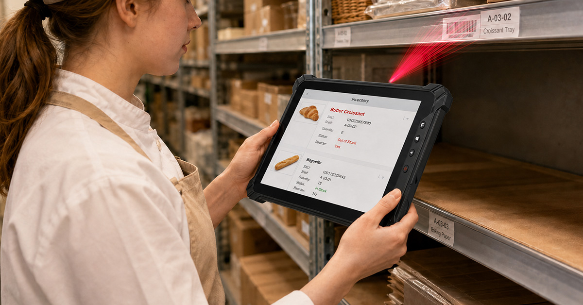Entrepôt: choisissez Numérisation, Wi-Fi et Workflows répétitifs