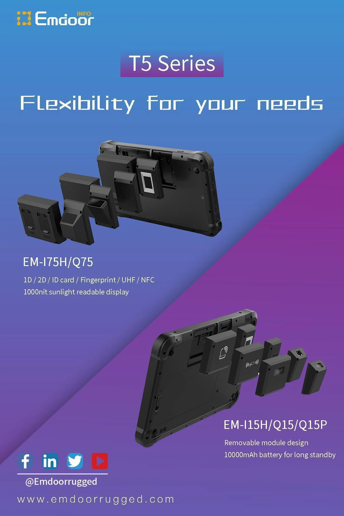 Emdoor T5 Series Emdoor T5 Series