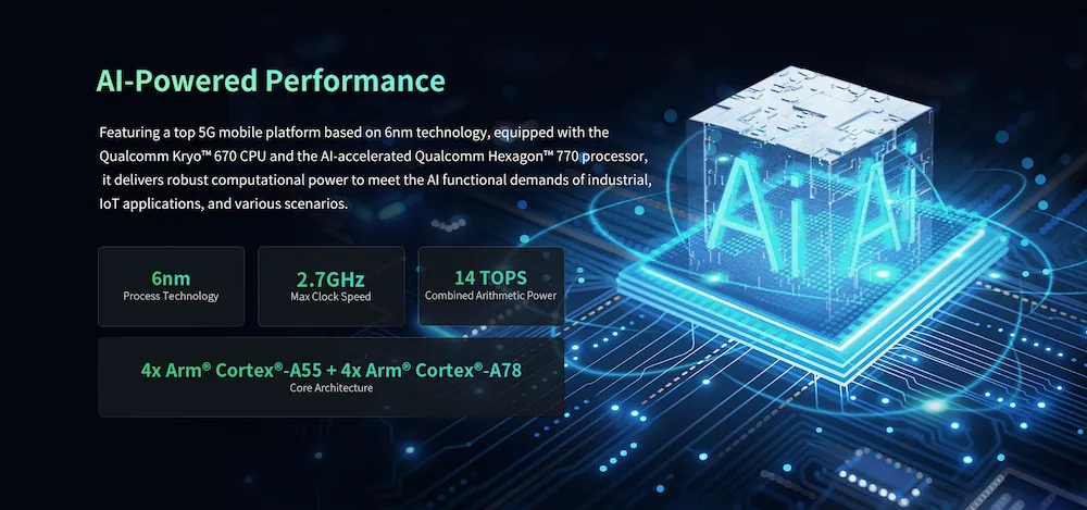 Puissance de calcul de l'IA haute performance pour les applications industrielles