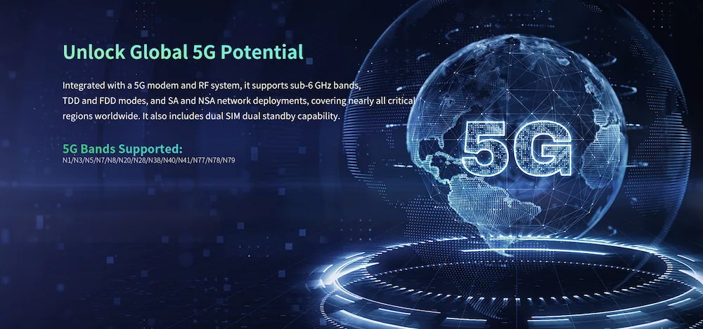 unlock 5G mondial potential